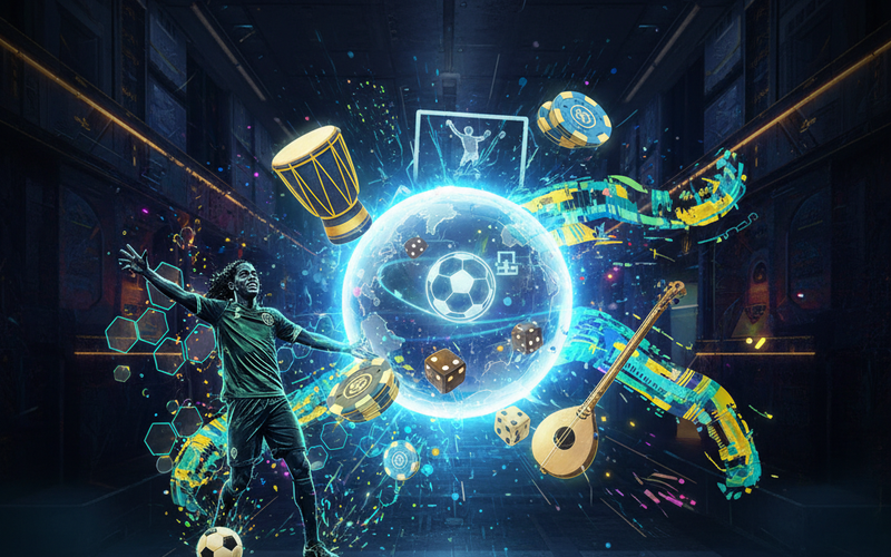 Gráfico de odds de futebol com setas indicando variação